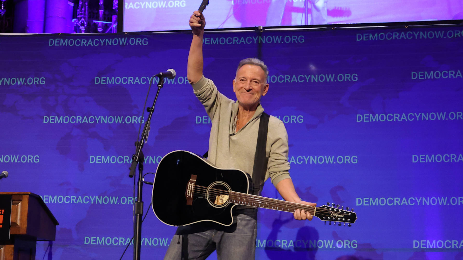 Bruce Springsteen Performs 
