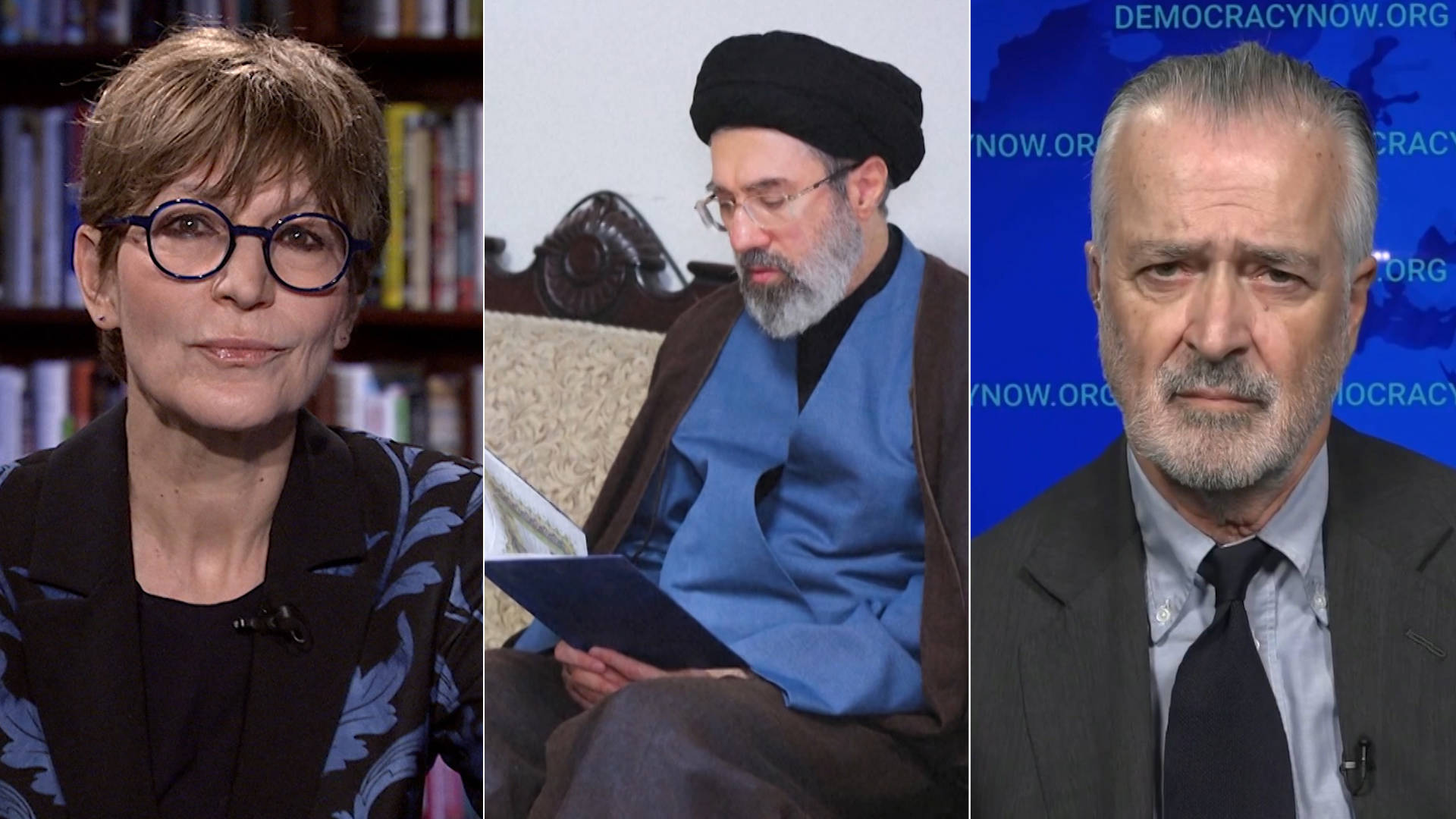 Iran Picks New Supreme Leader; Toxic Black Rain Falls After Israeli Strikes on Iranian Oil Depots