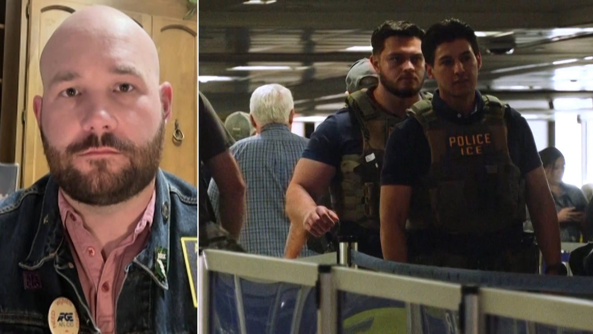 As Trump Deploys ICE Agents to Airports, TSA Agents Continue to Go Without Pay: AFGE Union Steward