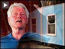 Clinton haiti button