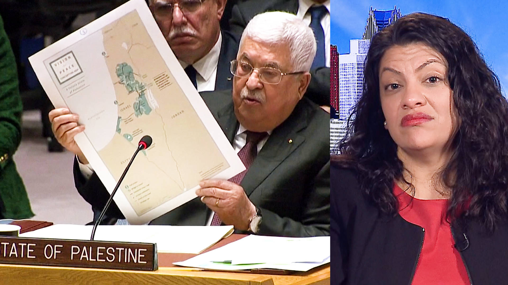 Rep. Rashida Tlaib: Trump’s “Racist” Plan Would Legalize the Theft of Palestinian Land