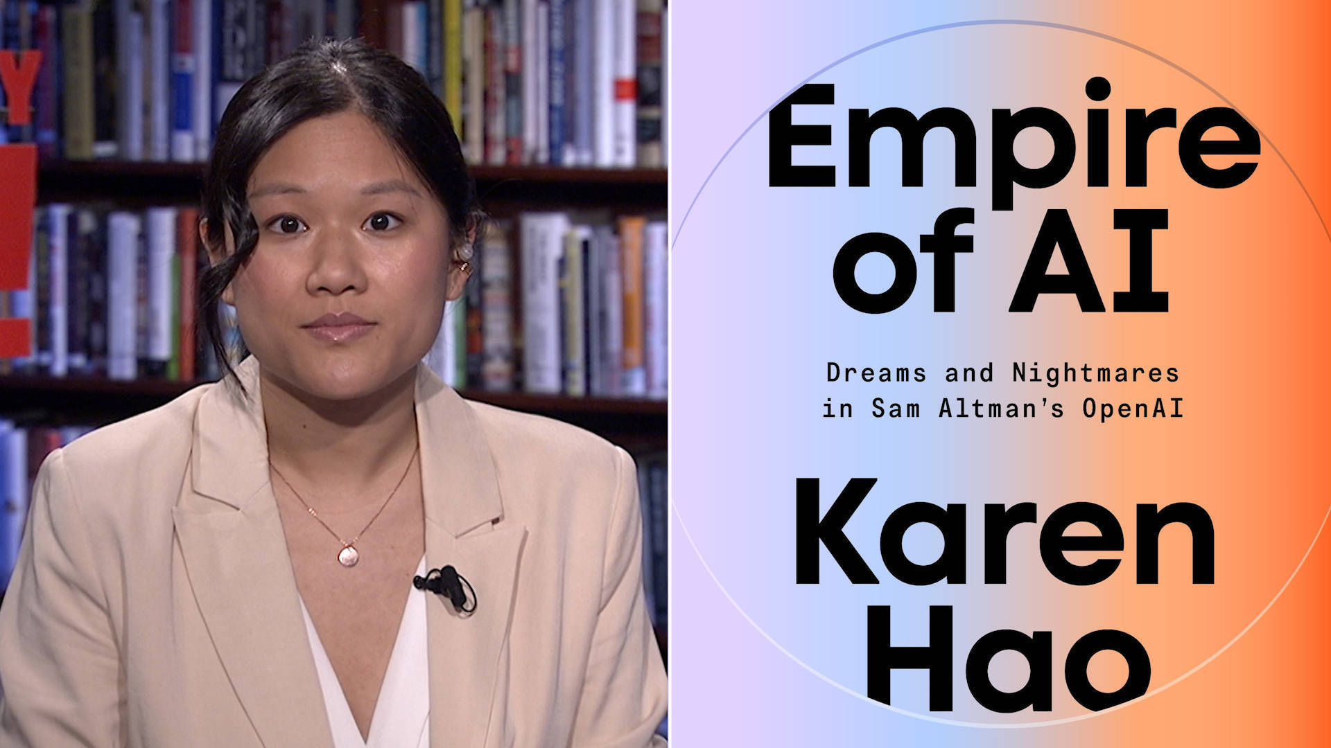 Karen Hao Frames AI as Threat to Democracy