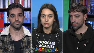 No Tech for Apartheid: Google Workers Arrested for Protesting Company's $1.2B Contract with Israel