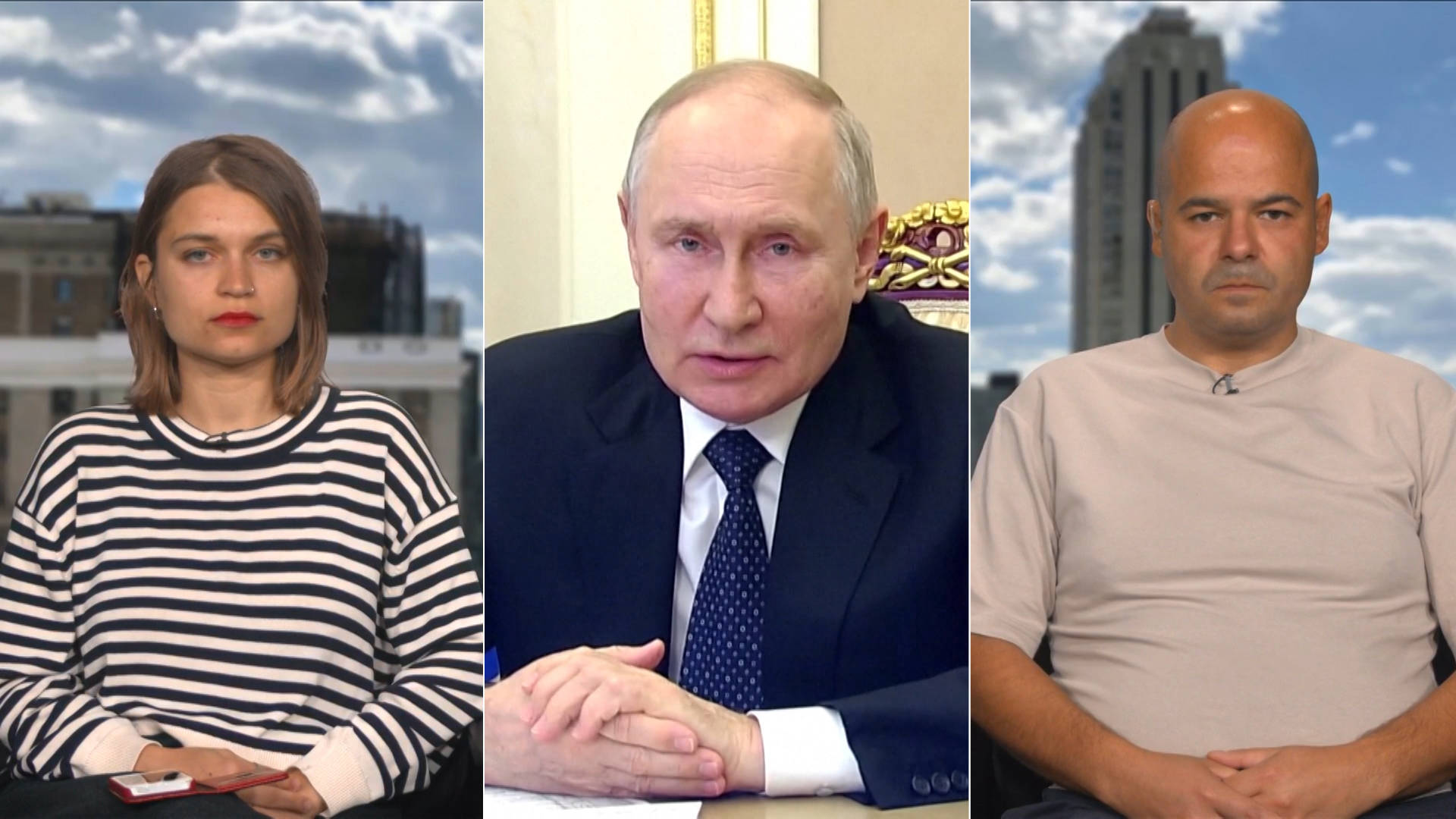 Ukrainian & Russian Activists on How Putin’s Battle Emboldens “Authoritarian Forces” Across the World