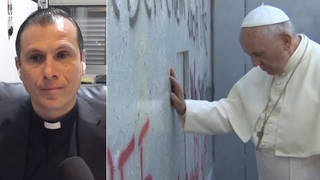 Seg munther wall pope