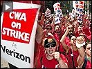 Verizon strike button