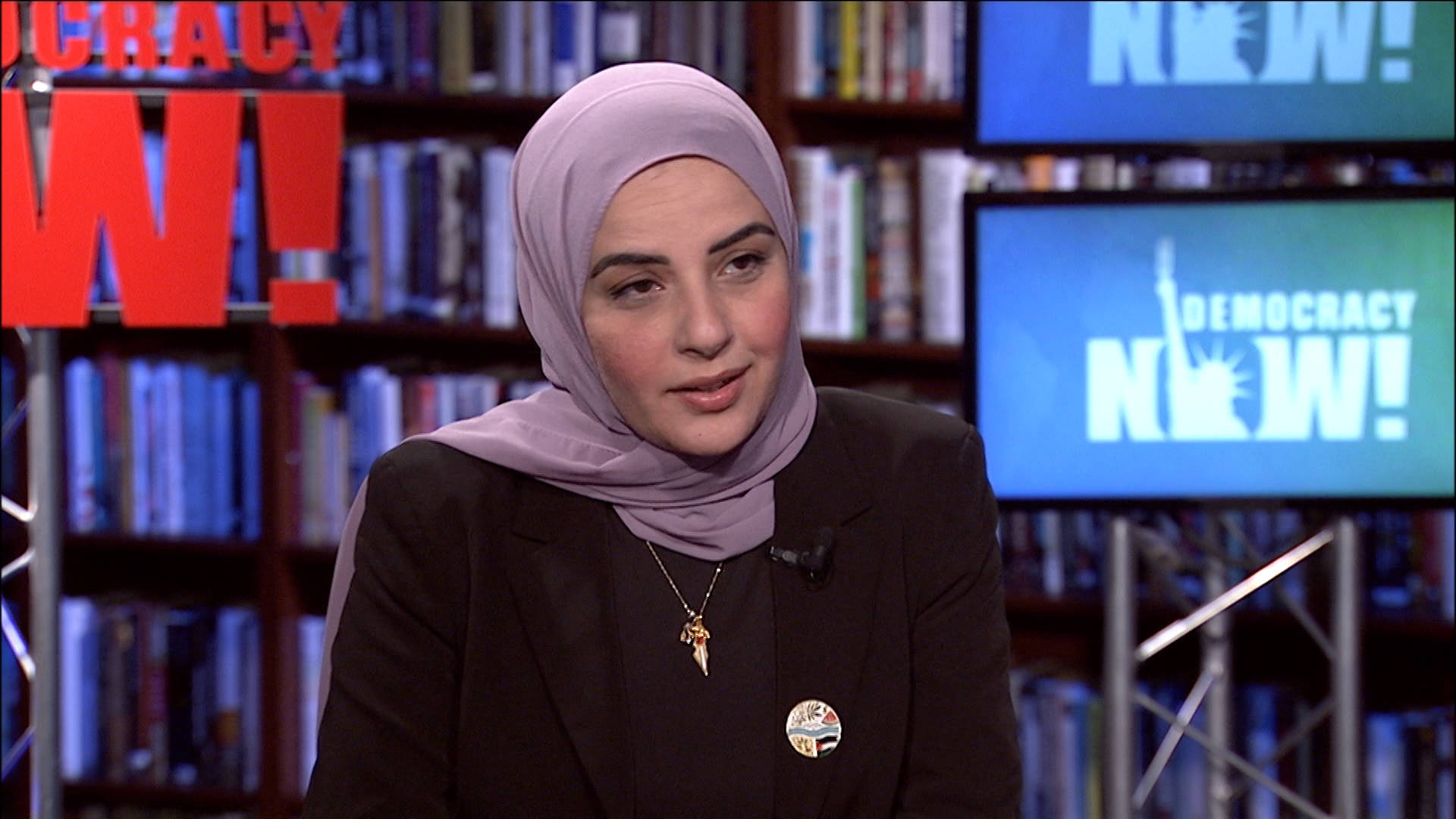 Meet Leqaa Kordia: Palestinian Protester Freed After a Year in ”ICE Dungeon”