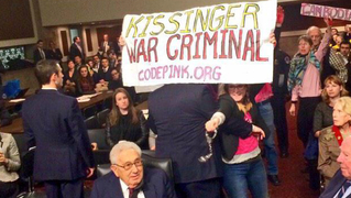 Kissinger protest codepink 2