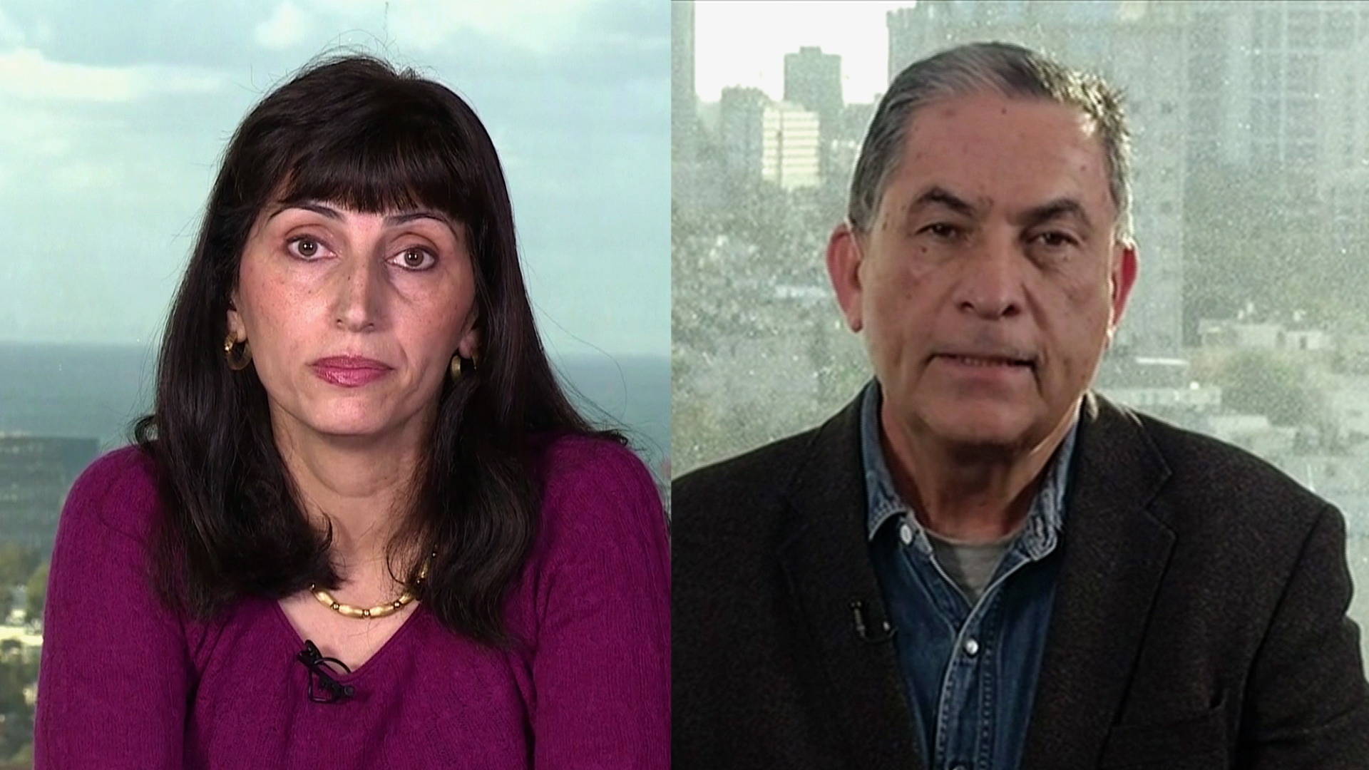 Diana Buttu & Gideon Levy on Israeli Settlements, Kerry, Military Aid