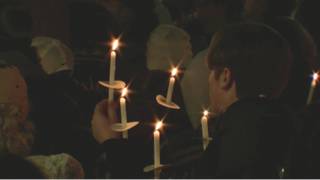 Candelight vigil michigan school shooting