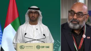 COP28: Asad Rehman on Funding a "Just Transition" Off Fossil Fuels & Limits on Protest in UAE