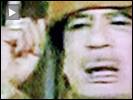 Gaddafi finger waving
