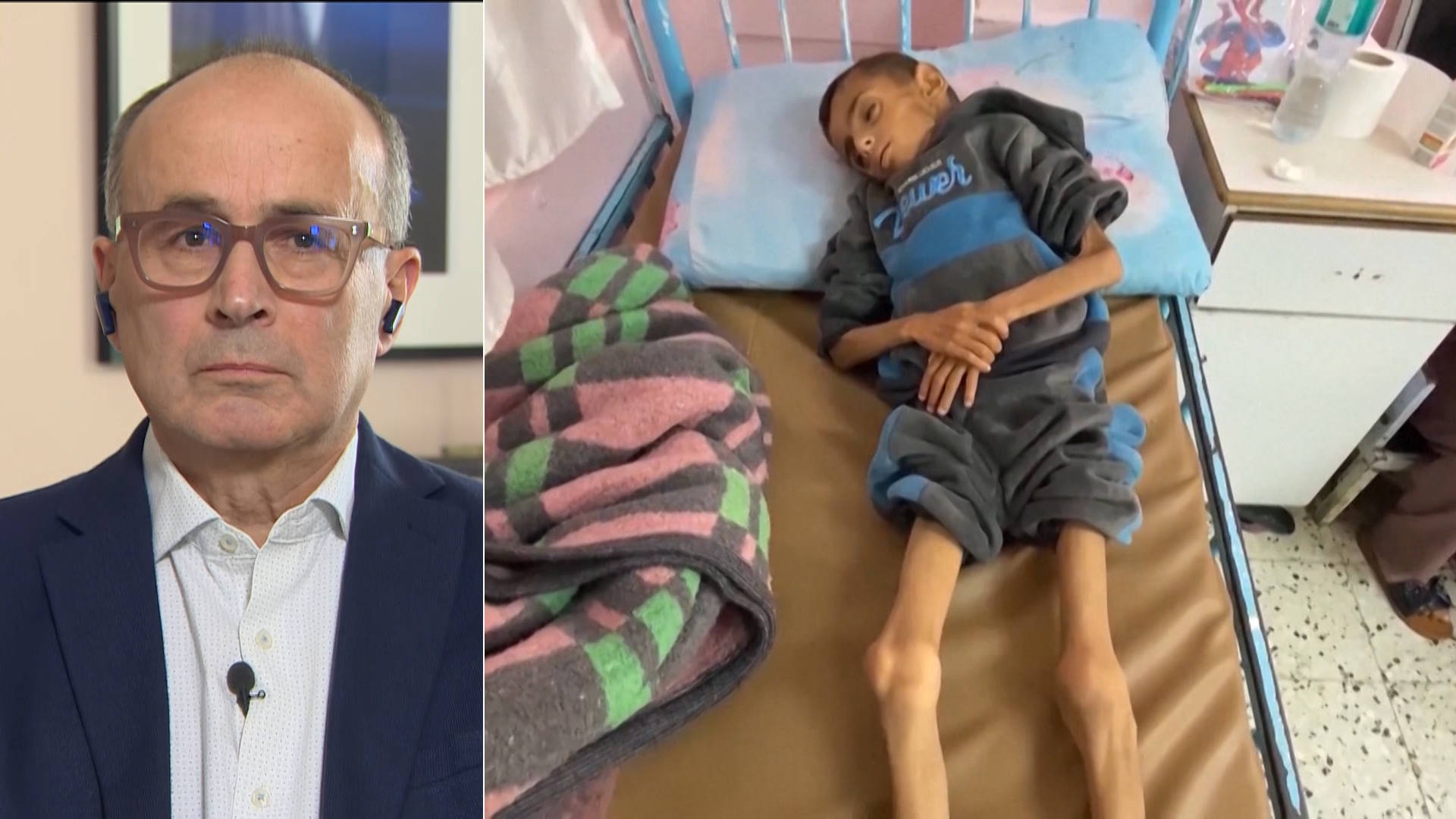 “Why Is the World Letting It Happen?”: U.K. Surgeon, Back from Gaza, on Starving Children