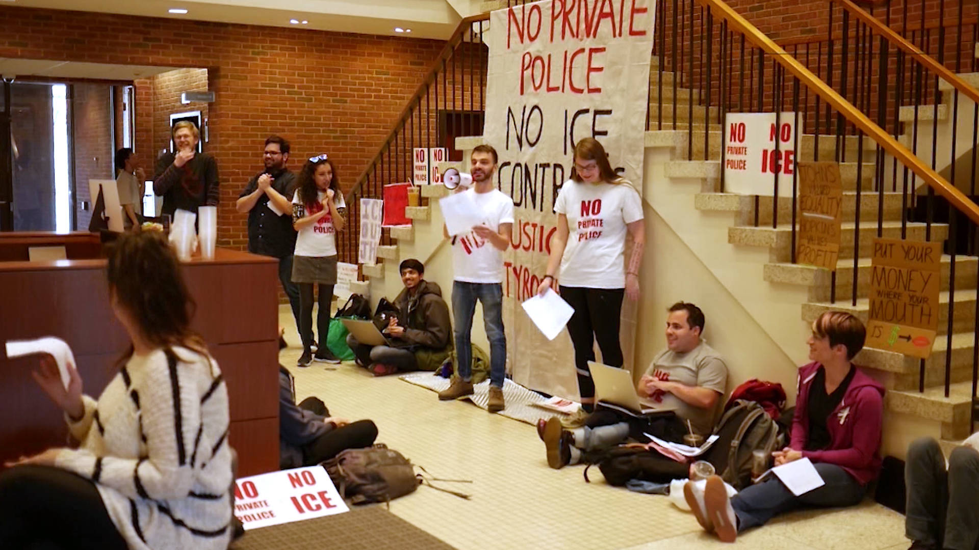 Johns Hopkins Students Enter Week 4 of Sit-In Protesting ICE Contracts & Plan for ...