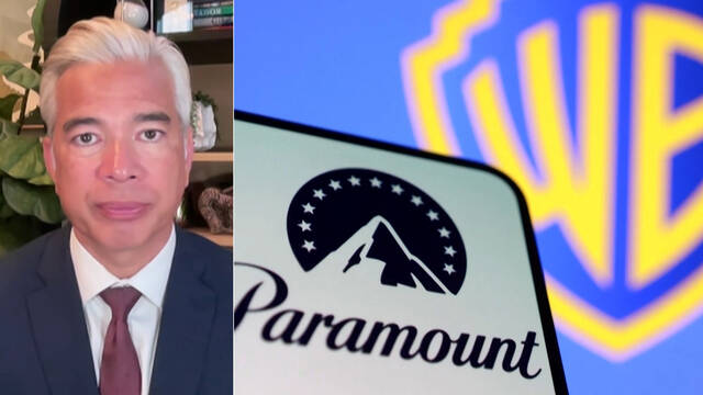 democracynow.org - California AG Rob Bonta, 12 Other States Sue to Stop Paramount-Warner Merger