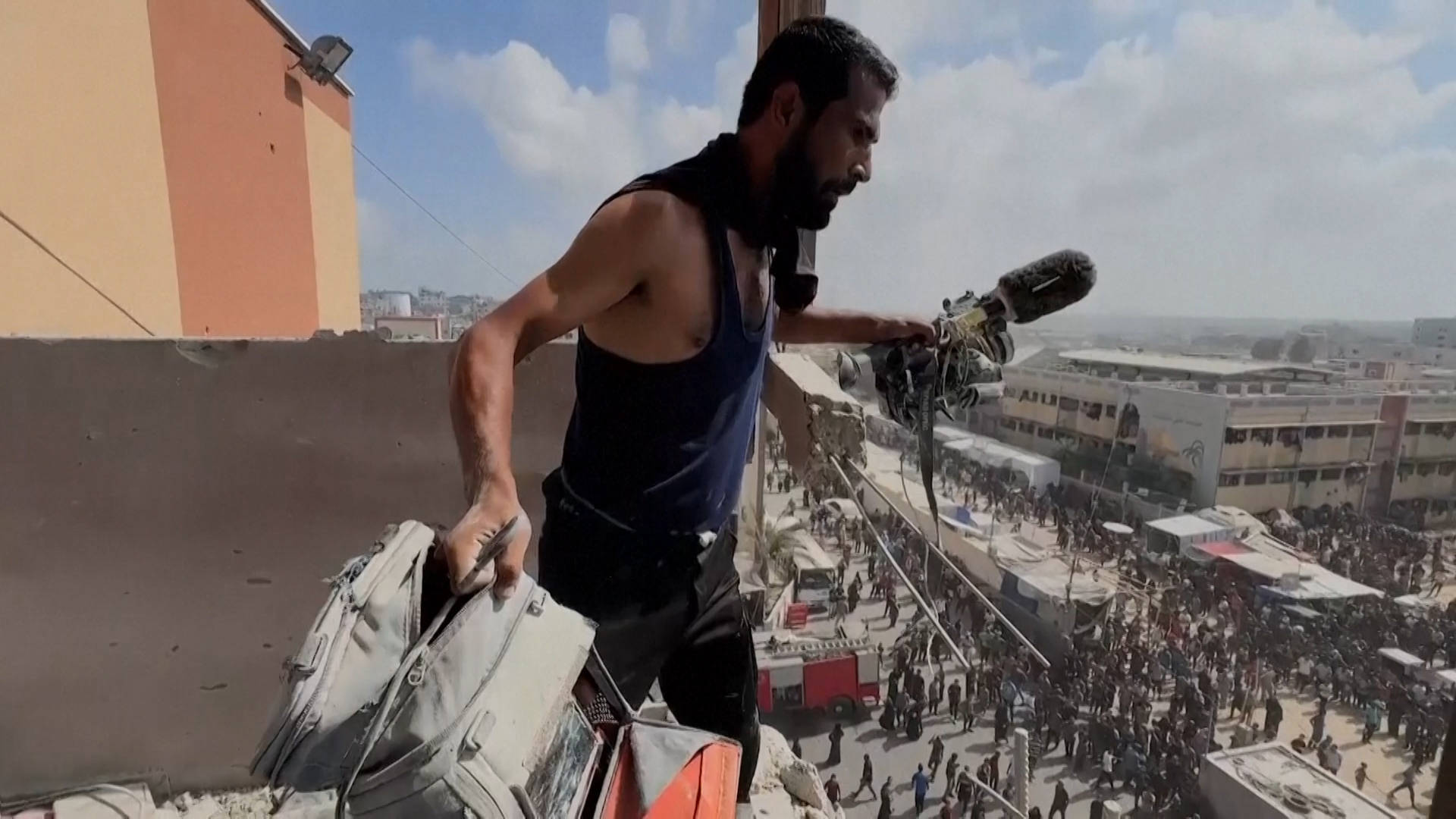 Israel Bombs Gaza Hospital, Kills 5 Journalists from AP, Al Jazeera, Reuters, NBC