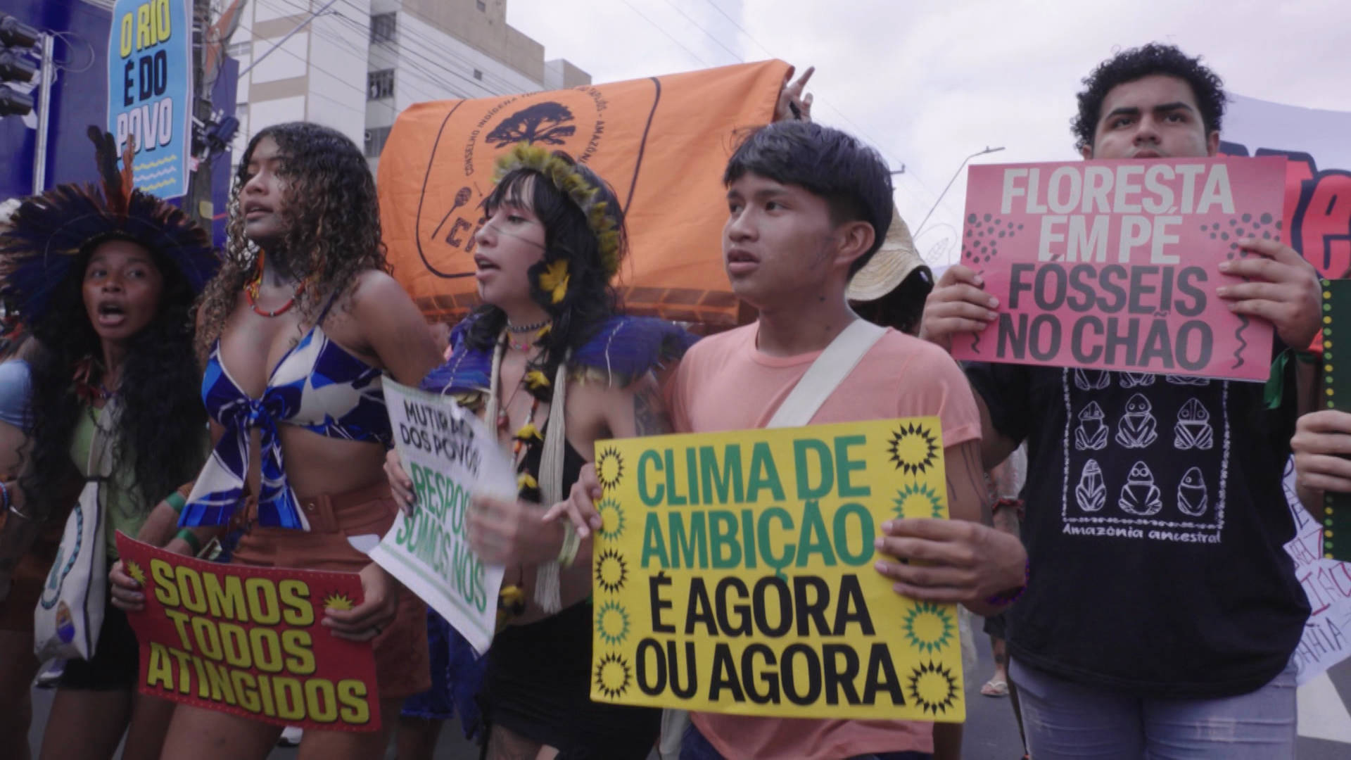 Report from COP30: Thousands March in Indigenous-Led Protest at Brazil Climate Talks “in Defense of Life”