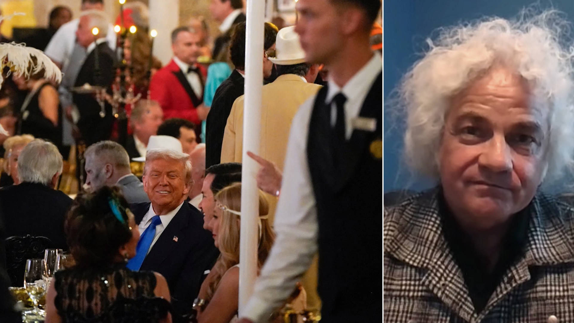 Trump Throws “Great Gatsby” Party at Mar-a-Lago as Food Stamps End for  Millions, image size:1920x1080