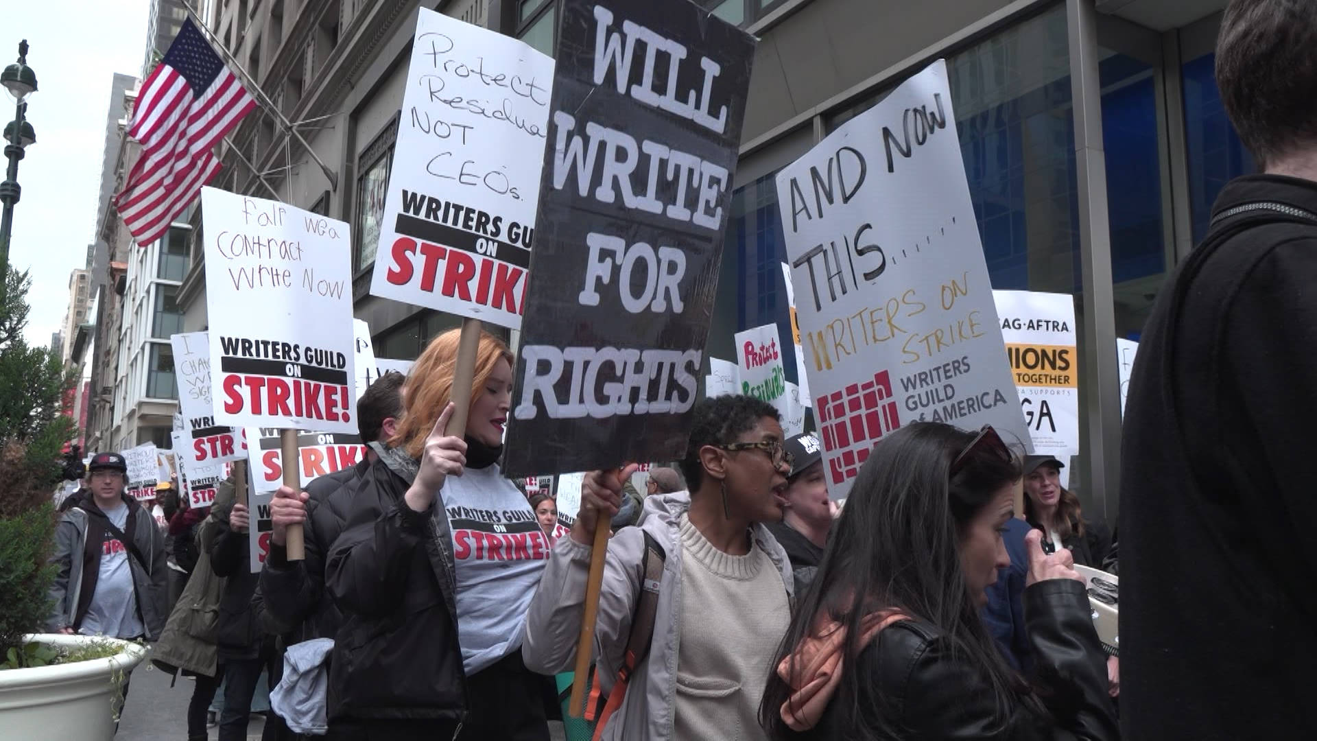 Striking Hollywood Writers Reach Tentative Deal with Studios After 146 Days on Picket Line