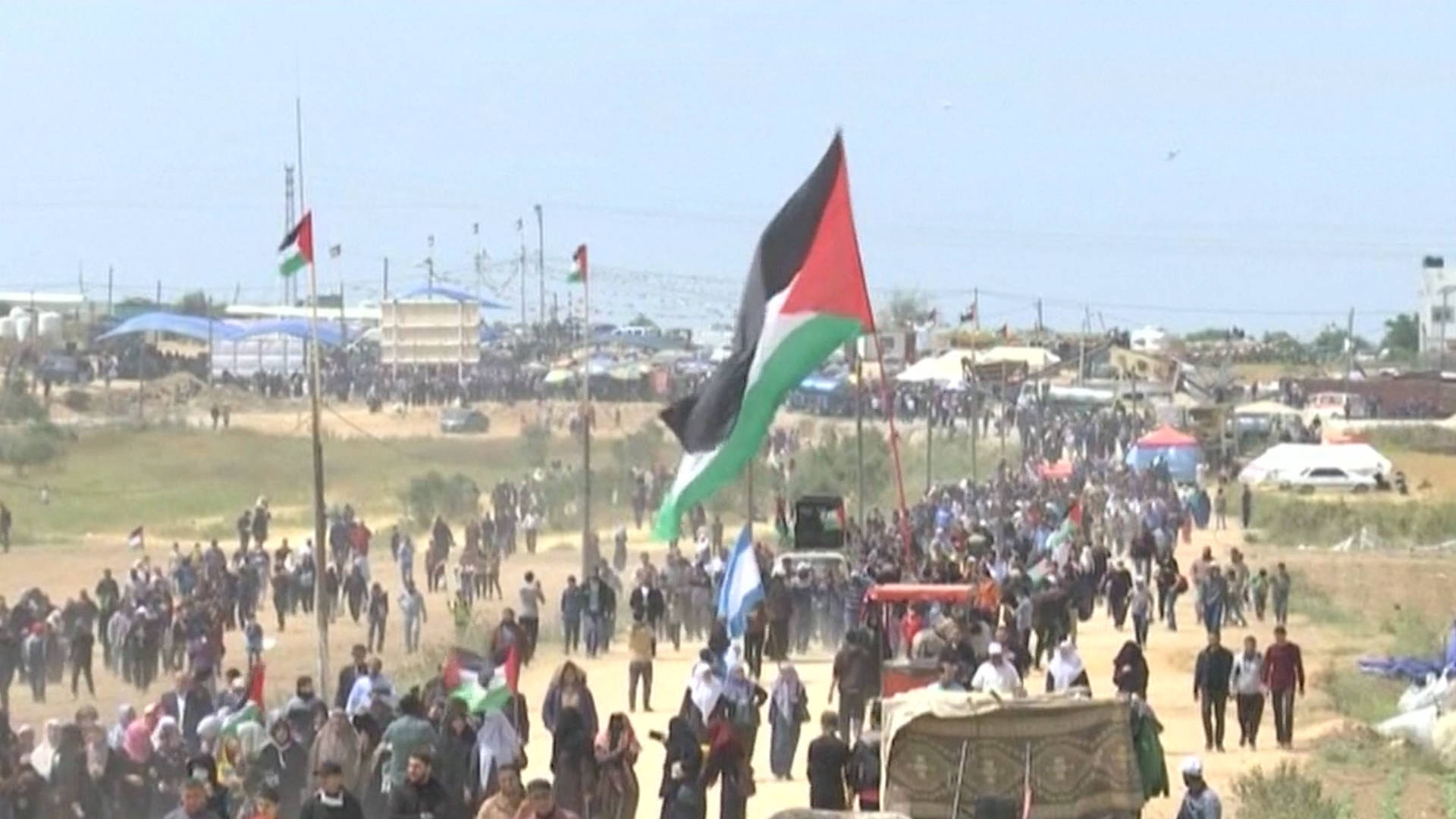 Gaza: Palestinians Continue “Great March of Return” Protests for Third Straight Week