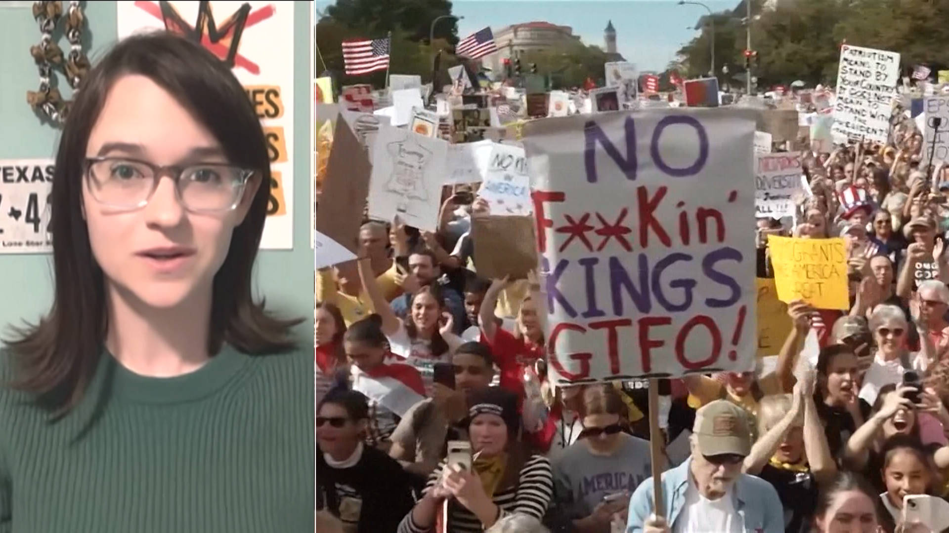 “No Kings”: March 28 Rallies Could Be Biggest Day of Protest in U.S. History