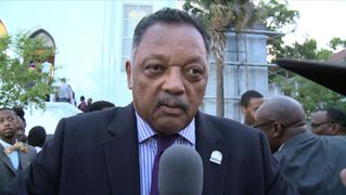 Jesse jackson south carolina chleston church massacre funeral 1