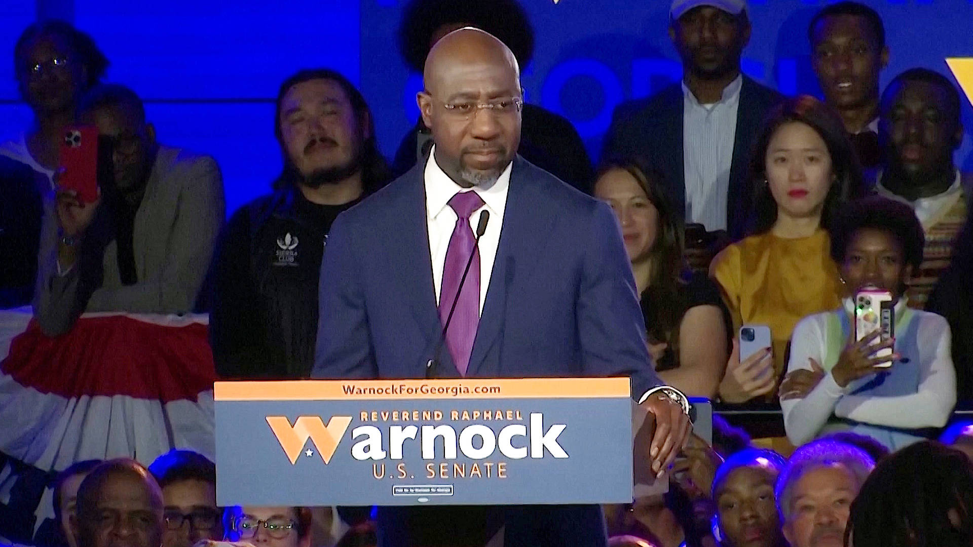 “The People Have Spoken”: Sen. Warnock Wins in Georgia in Victory Over GOP Voter Suppression Efforts
