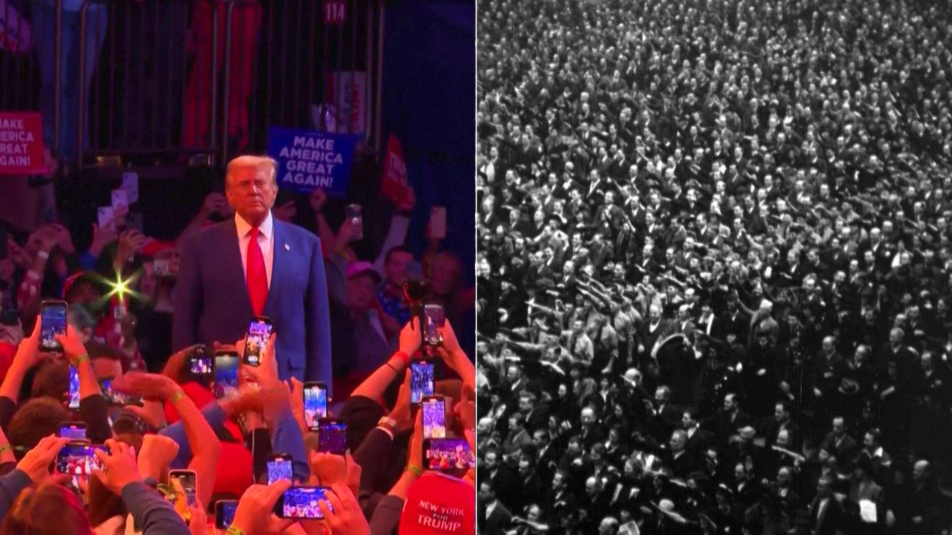 Trump's Night at the Garden: Racist Campaign Rally Evokes Infamous