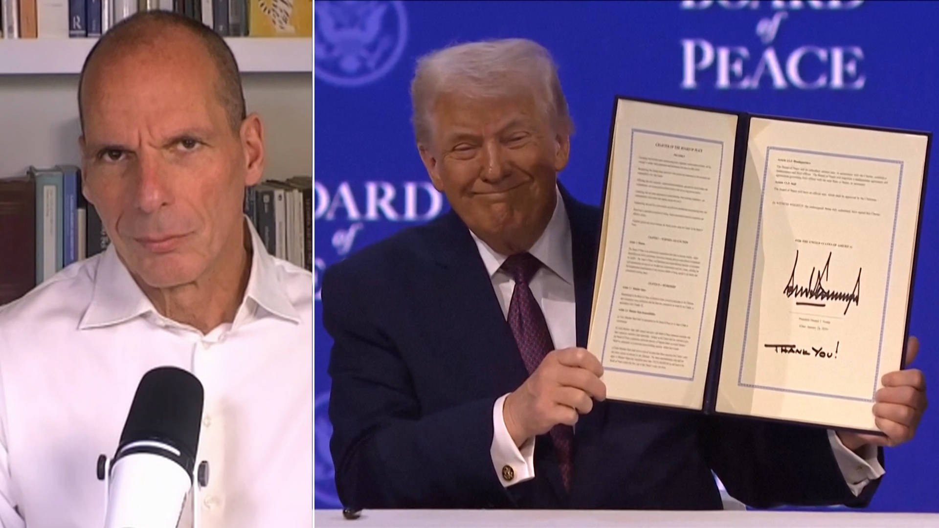 “An Abomination”: Yanis Varoufakis on Trump’s “Board of Peace” & Threat to Democratic World Order