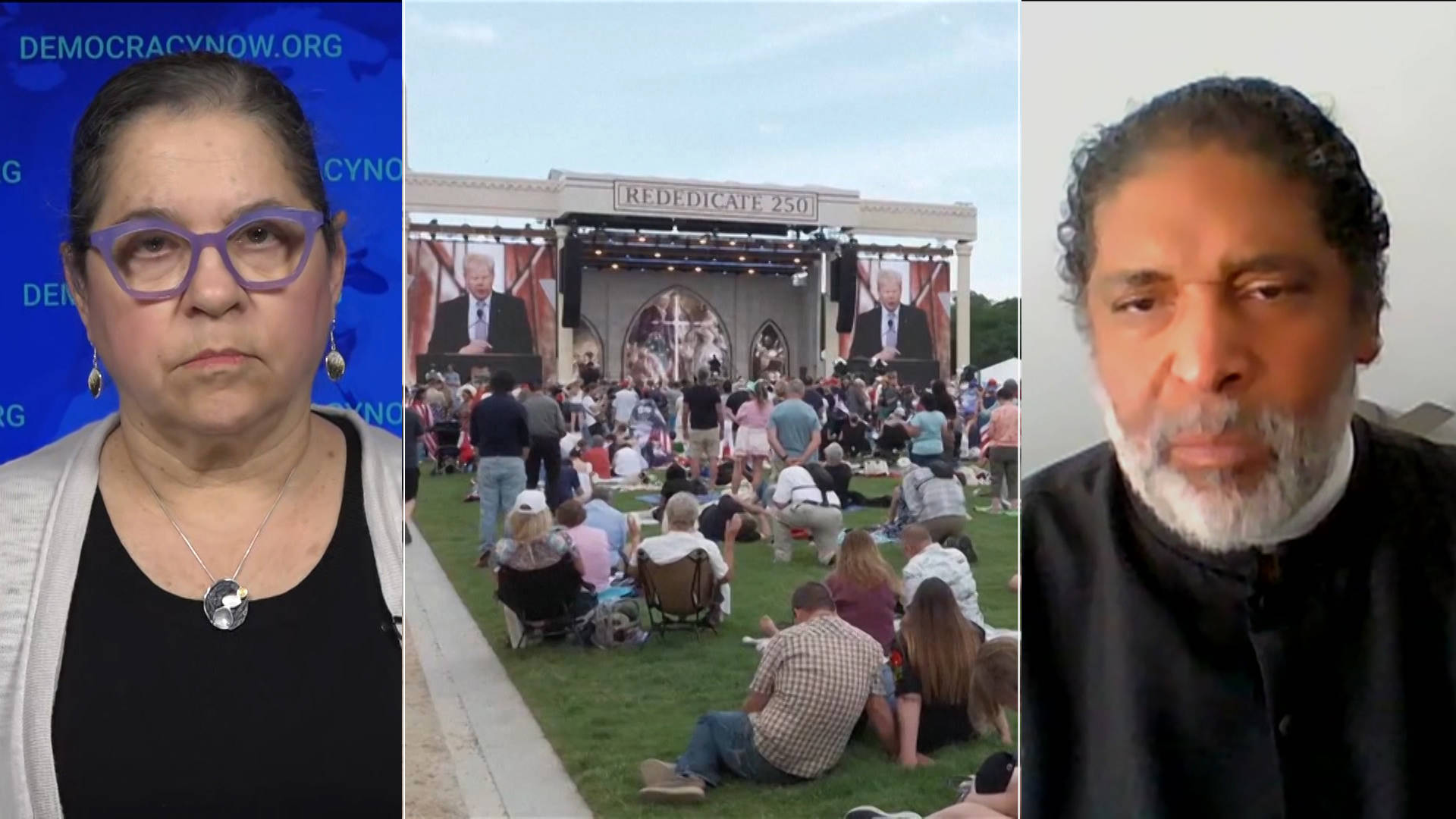 Trump’s Christian Nationalist Agenda & Taxpayer-Funded D.C. Prayer Rally: Bishop Barber & Sarah Posner