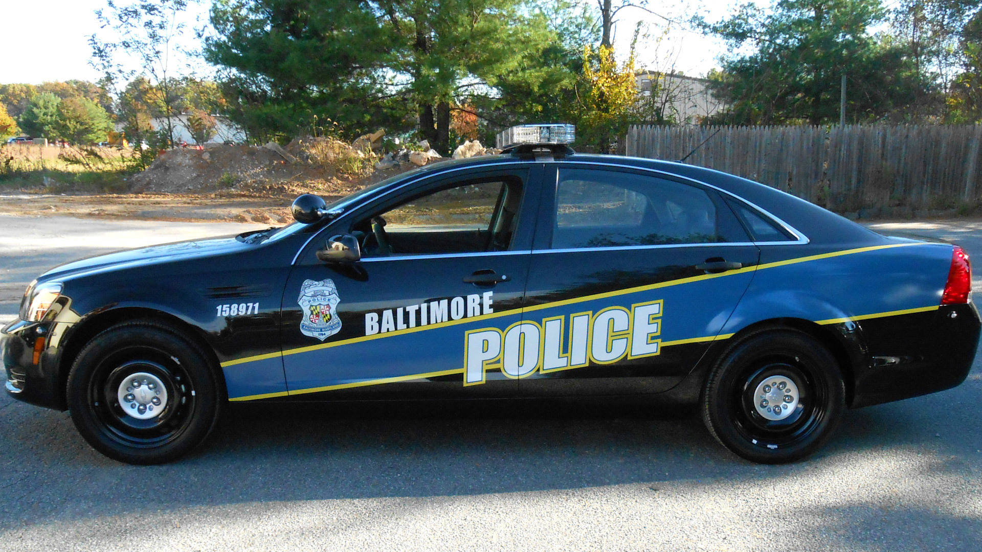 Maryland State Police vehicle