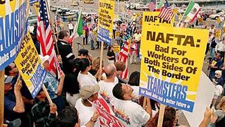 Nafta protest