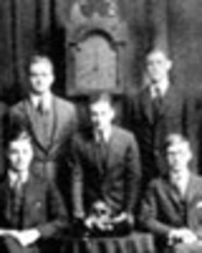 Hall of Skull and Bones fraternity house, Yale University, New