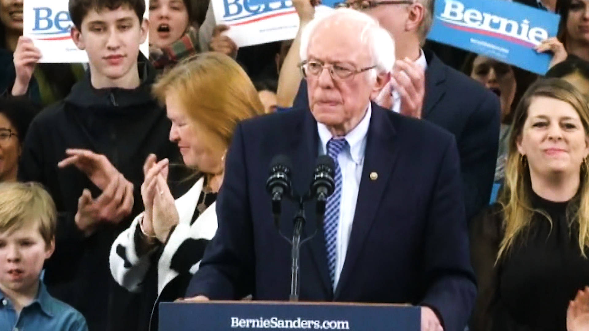 Bernie Sanders Wins New Hampshire Primary With Key Support from Youth Voters