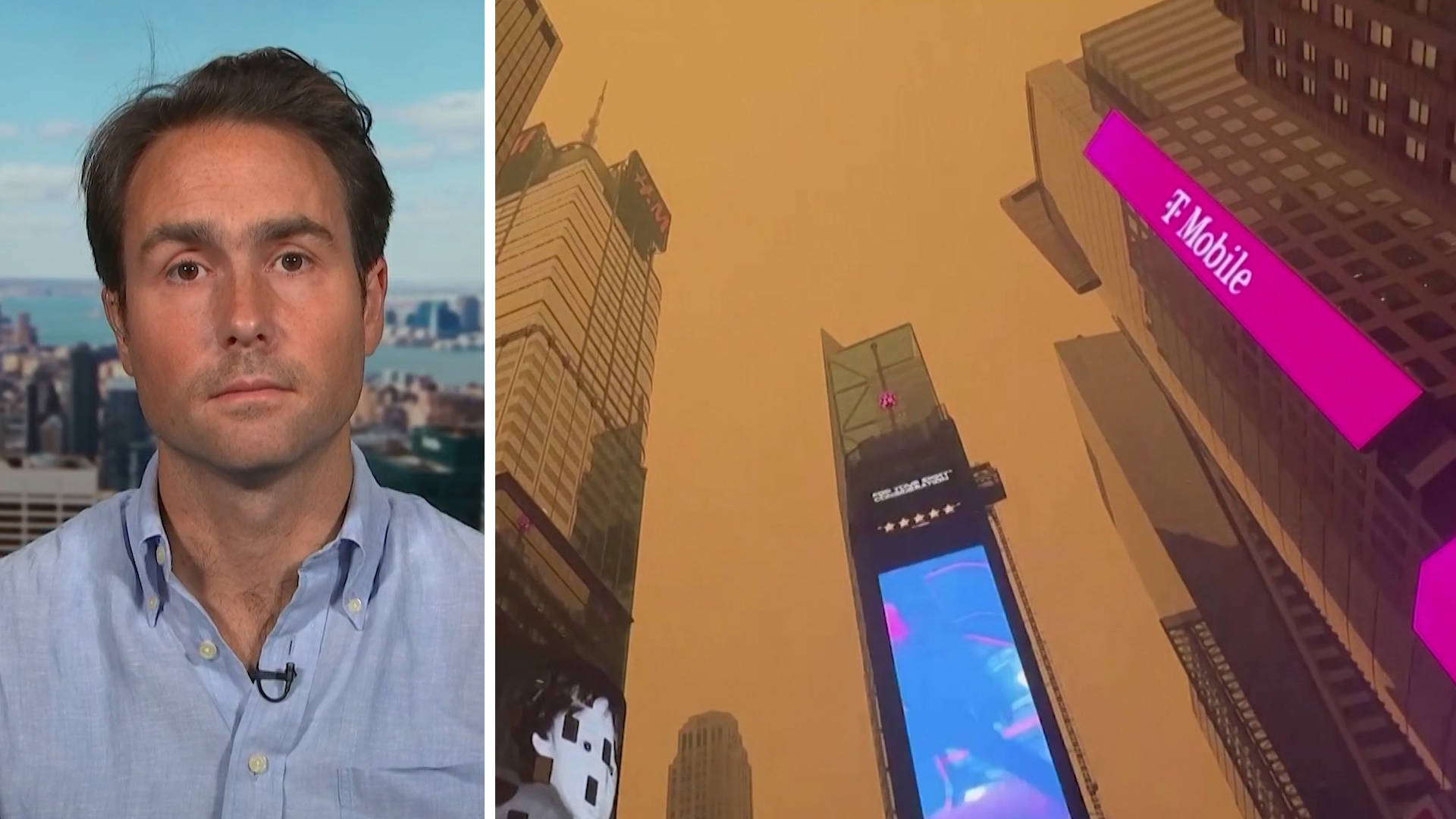 David Wallace-Wells on Red Skies, Raging Wildfires & Pollution Link to Climate Crisis