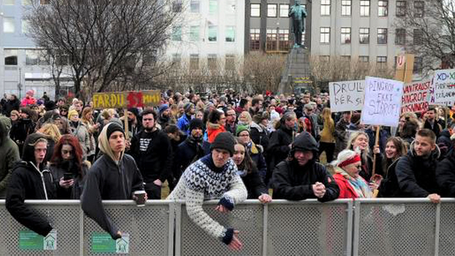 Iceland protests 1