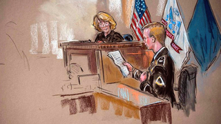 Manning in court