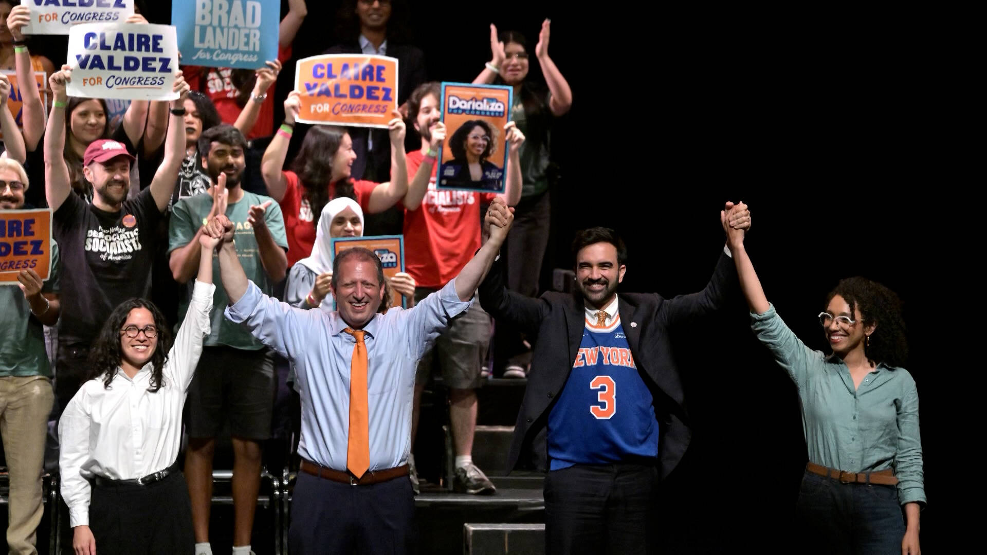 "Now or Never": DSA & Justice Democrats on Changing the Democratic Party, Mamdani, Gaza & More