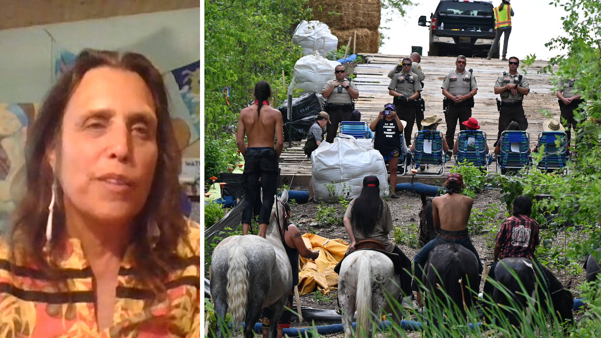 Just Out Of Jail Winona Laduke Decries Militarized Crackdown On Enbridge Line 3 Pipeline Protests Democracy Now Just Out Of Jail Winona Laduke Decries Militarized Crackdown On Enbridge Line 3 Pipeline Protests Democracy Now