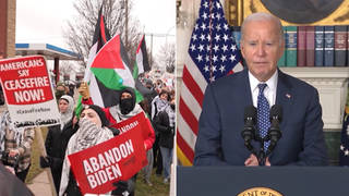 Seg biden protest