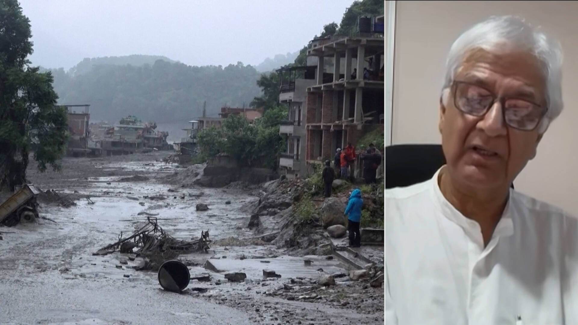 Photo: democracynow.org Nepal and Tibet Glacial Flood Death Toll Exceeds 900