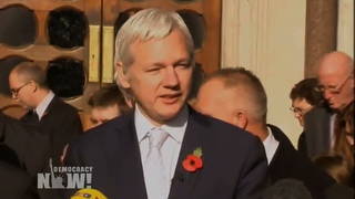 Button assange