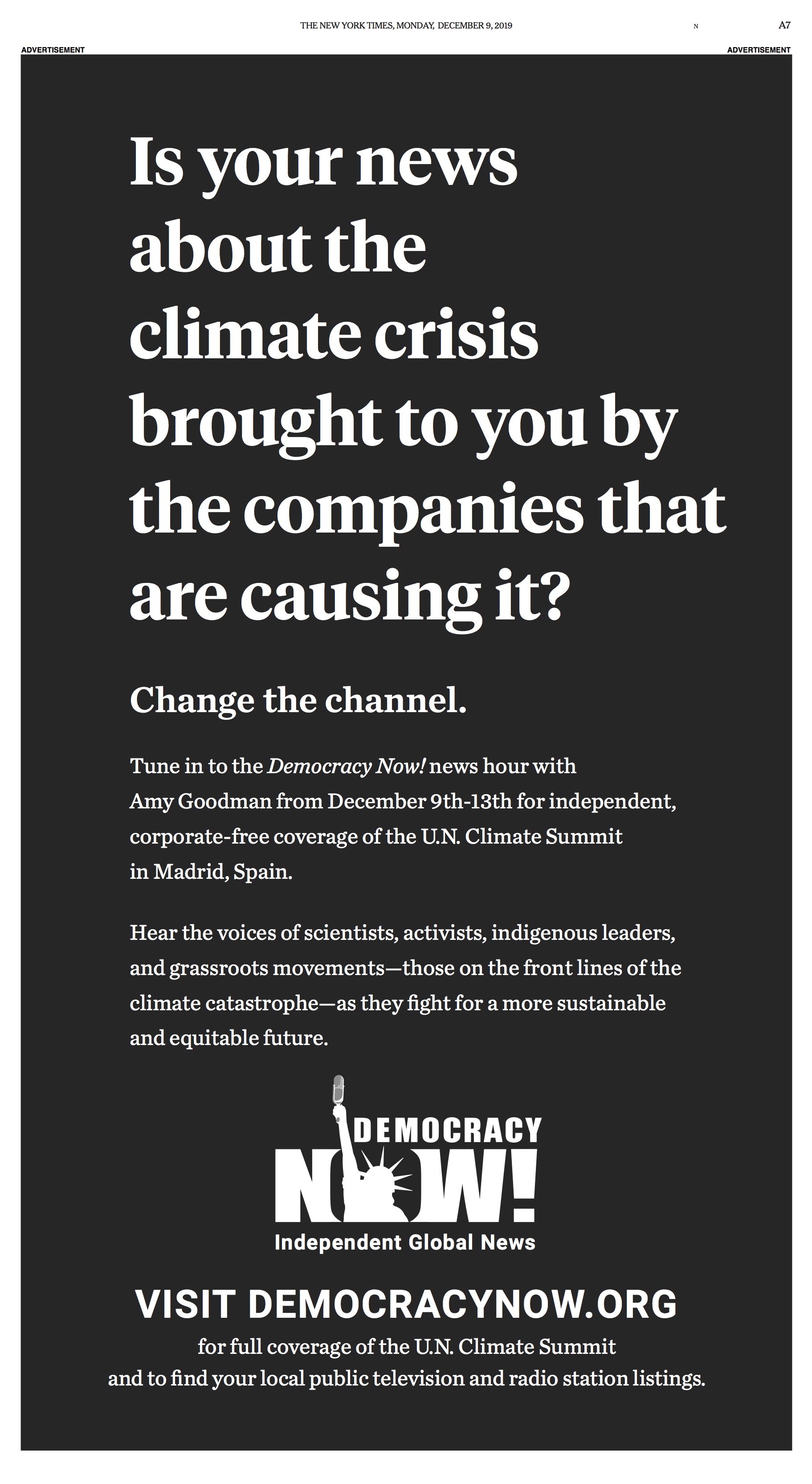 2019 nyt ad